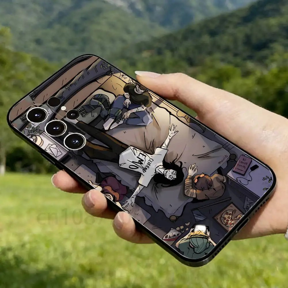 Фото Чехол для телефона U-Urban Killer Jeff для Samsung Galaxy A53,51,72,73,31,30,42, мягкий силиконовый черный чехол №4