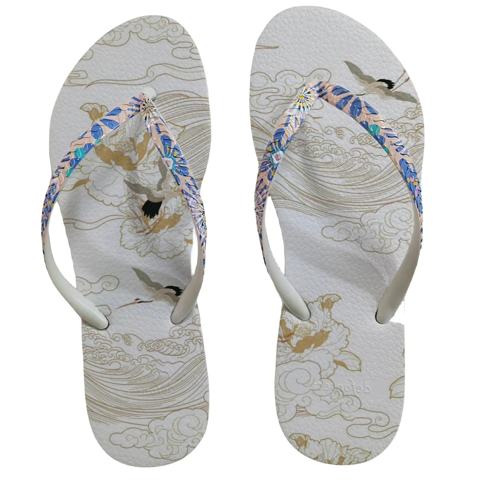 Сандалии пляжные женские летние шлепанцы на нескользящей подошве из ЭВА