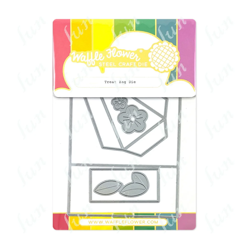 

3D Treat Bag Die Metal Cutting Dies Set Making Scrapbooking Material Album Embossing Folder Template Stencil for Painting Mold