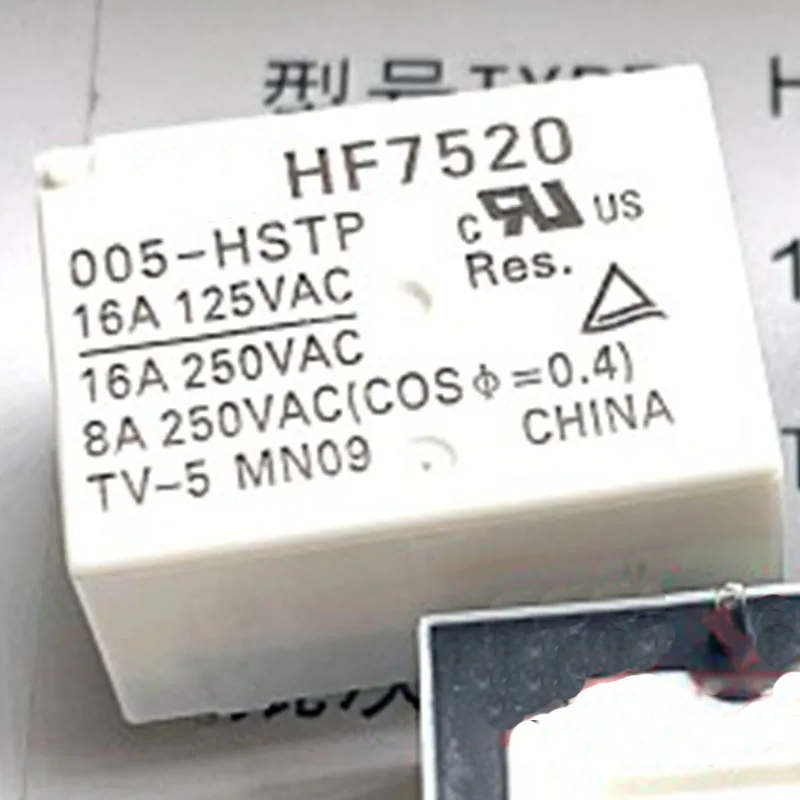 

5V Relay HF7520 005-HSTP 5VDC 4 Pins