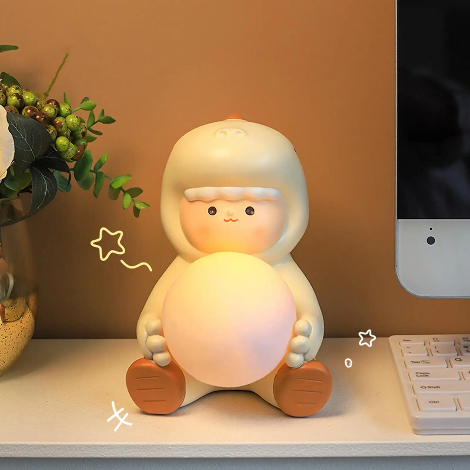 

Светильник с USB-зарядкой, светодиодный ночсветильник для офисного стола Вечерние