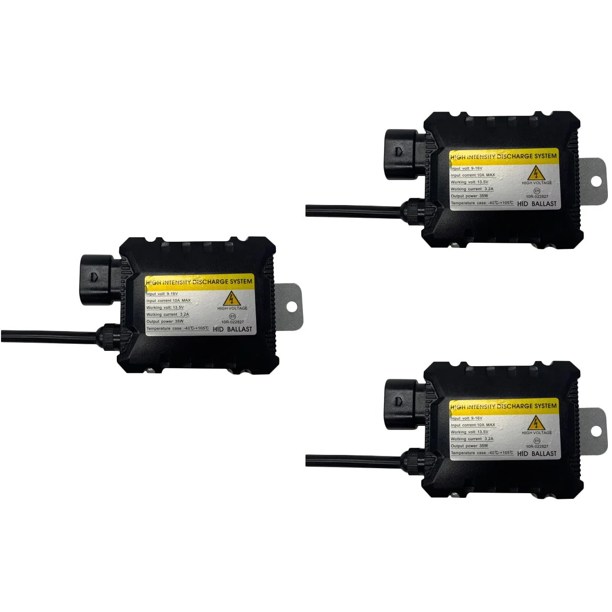 

3pcs 12V Xenon Ballast Bulb Conversion Replacement DC Digital Electronic Control HID Conversion Kit (35W)