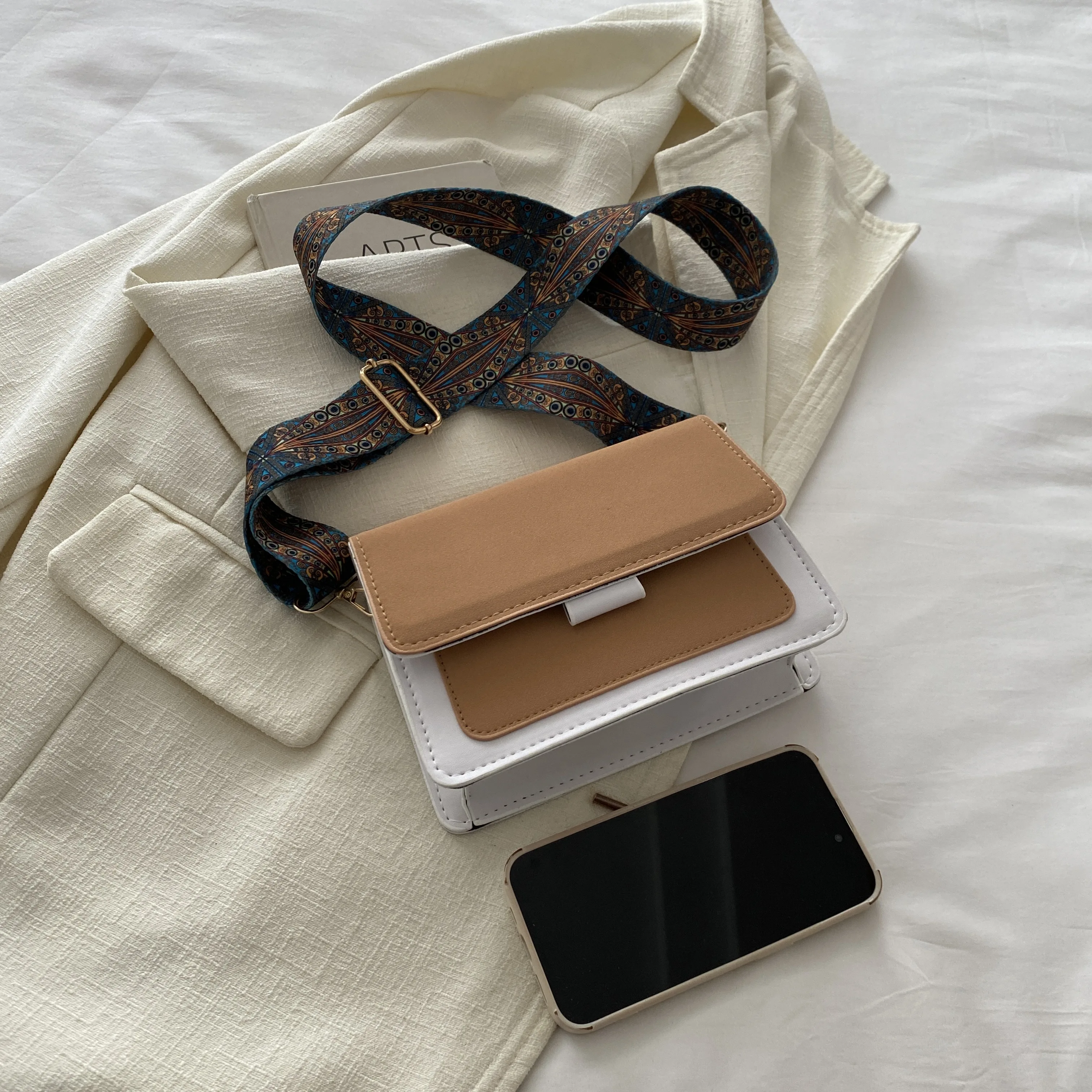 Женская модная повседневная роскошная сумка через плечо из искусственной кожи с