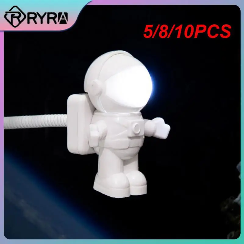 

5/8/10PCS Astronaut Reading Table Light Usb Powered Desk Lamp Flexible Spaceman Astronaut Night Light Home Decor Led Table Lamp