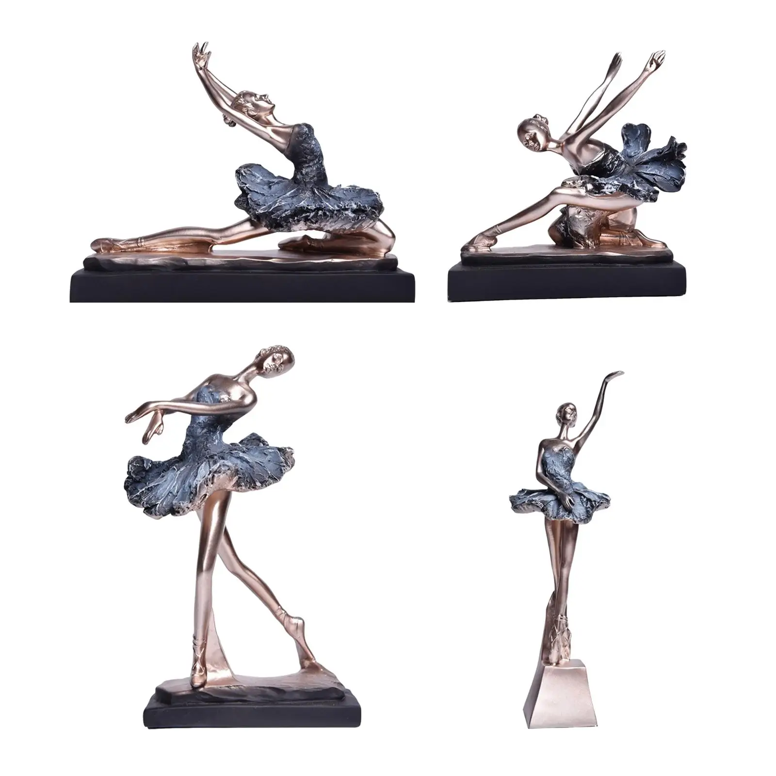 

Fashion Ballet Dancer Figurine Elegant Ballet Girl for Party Living Room Office Bookcase
