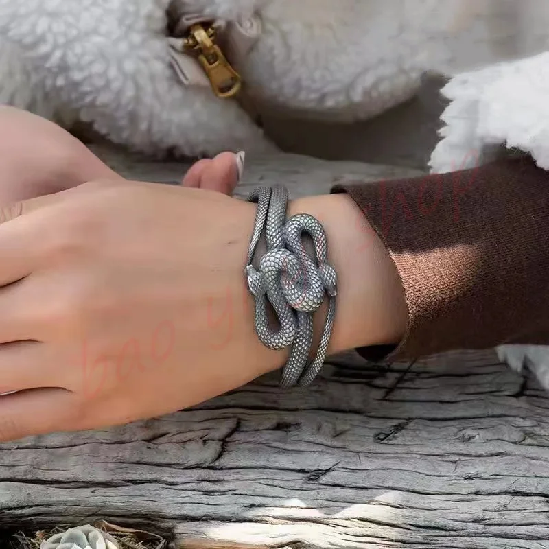 Ювелирные изделия ручной работы в китайском стиле/в форме тисненой кобры/широкий