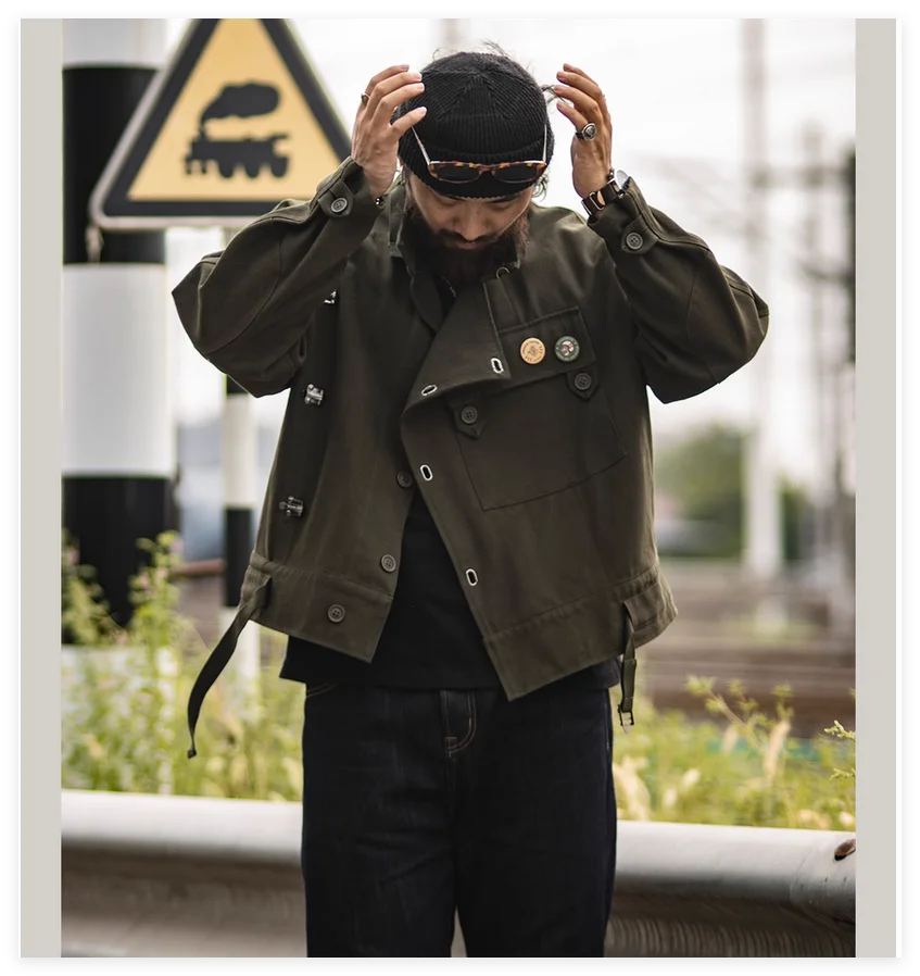 Американская Ретро шведская мотоциклетная куртка Мужская велосипедная