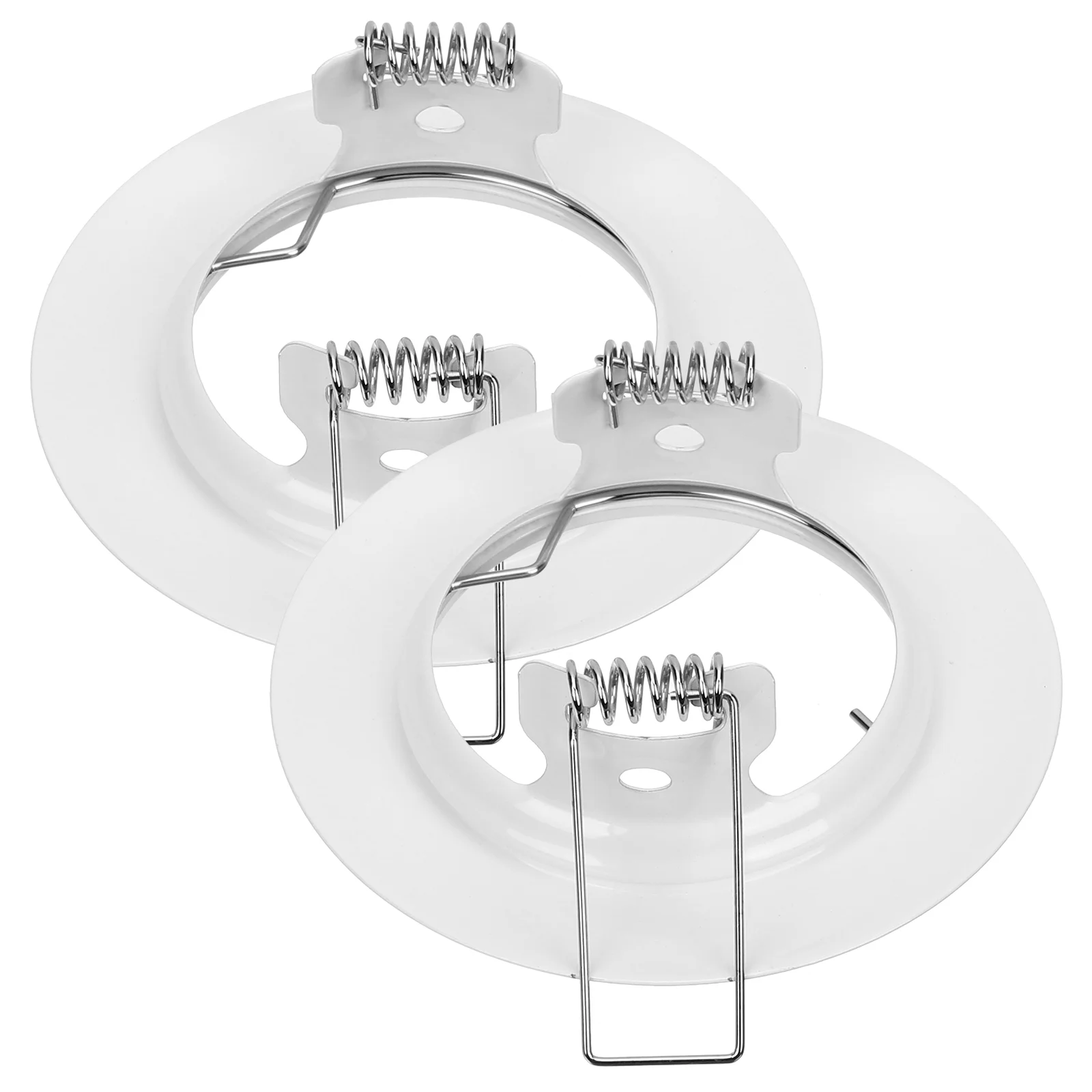 

2 Pcs Ring Trim Can Lights Recessed Cover Bulb Ceiling Metal LED Decorative Covers