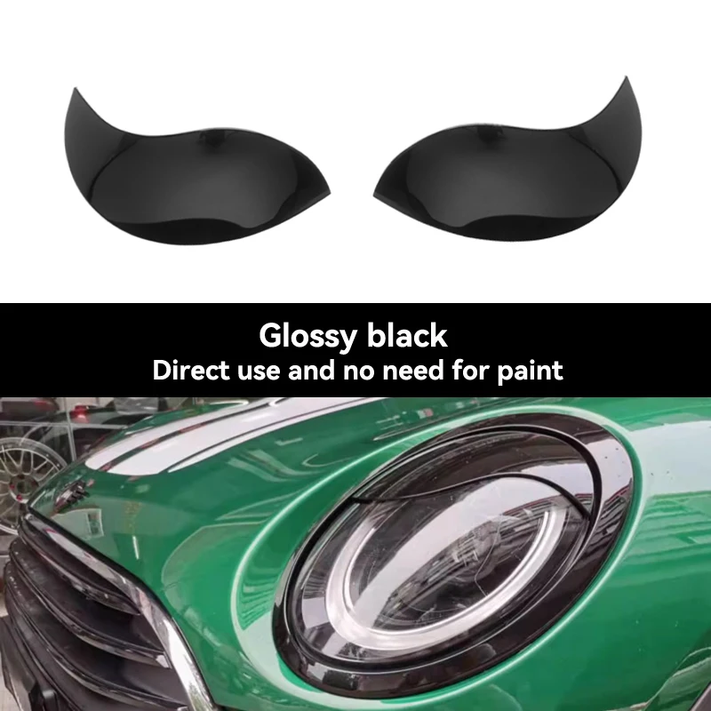 

Углеродное волокно для автомобильных фар, крышка для бровей FRP, передние угловые веки для MINI F54 CLUBMAN F57 CABRIO, 3-дверный F55 F56 COOPER S