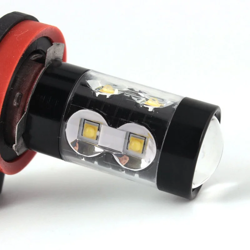 2 шт. H8 H11 Led HB4 9006 HB3 9005 противотумансветильник фары s-лампы 2835 SMD 6000 лм K белые