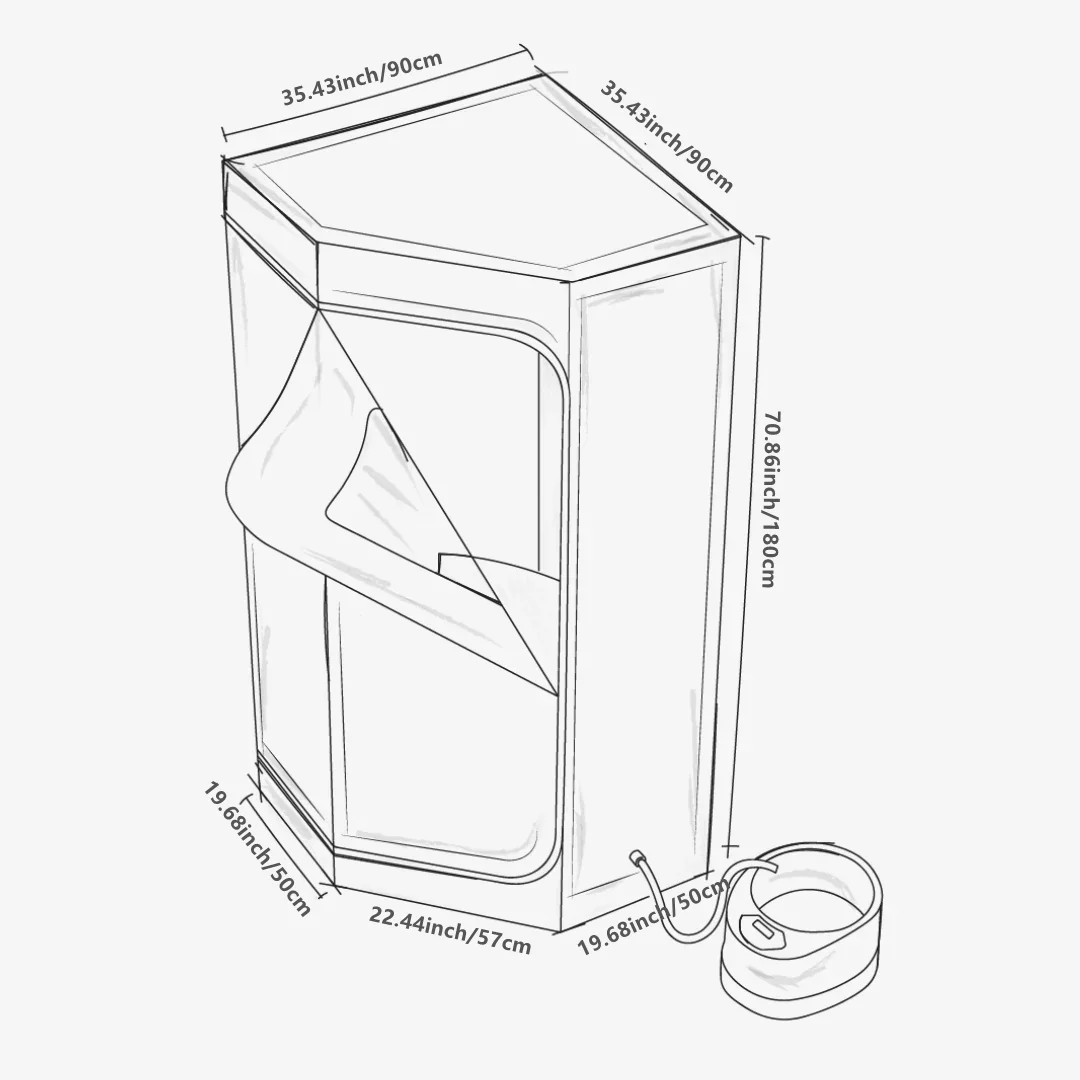 Полноразмерная Паровая Сауна для тела мощность нагрева 2000 Вт Capacity4.0L портативная