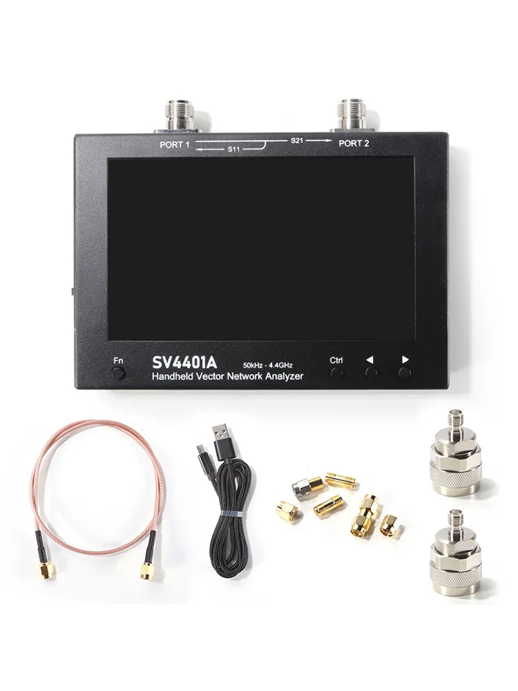 SV4401A векторная сеть Analyzer50KHz-4.4GHz 7-дюймовый большой экран 100dbDynamic nanovna