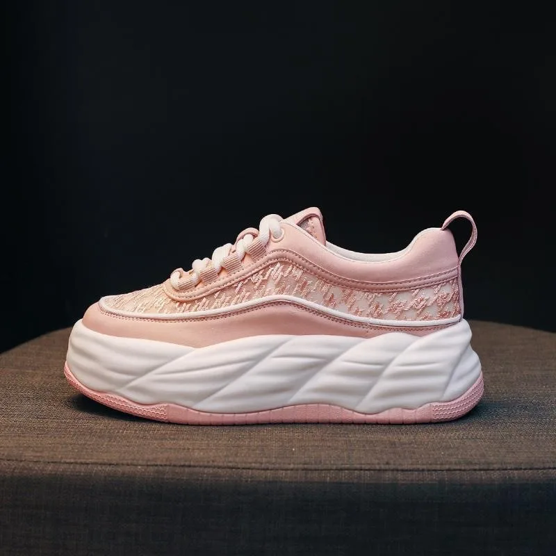 Summer New Breathable Mesh Women's Shoes 2023 Outdoor Leisure Thick-Soled Sports Sandals All-Match Cool Breathable Women's Shoes