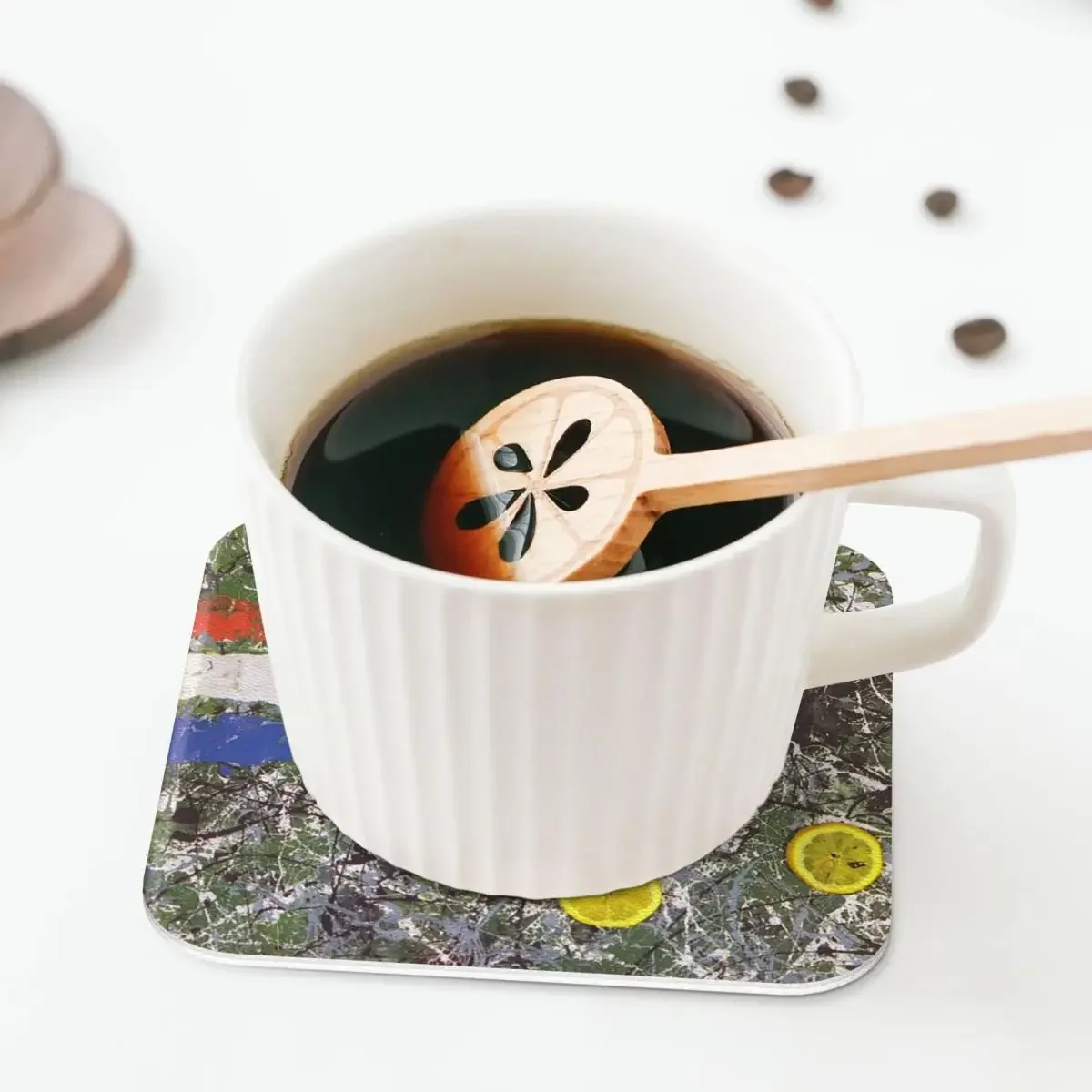 Подставки с каменными розами кухонная Нескользящая изоляционная подставка для