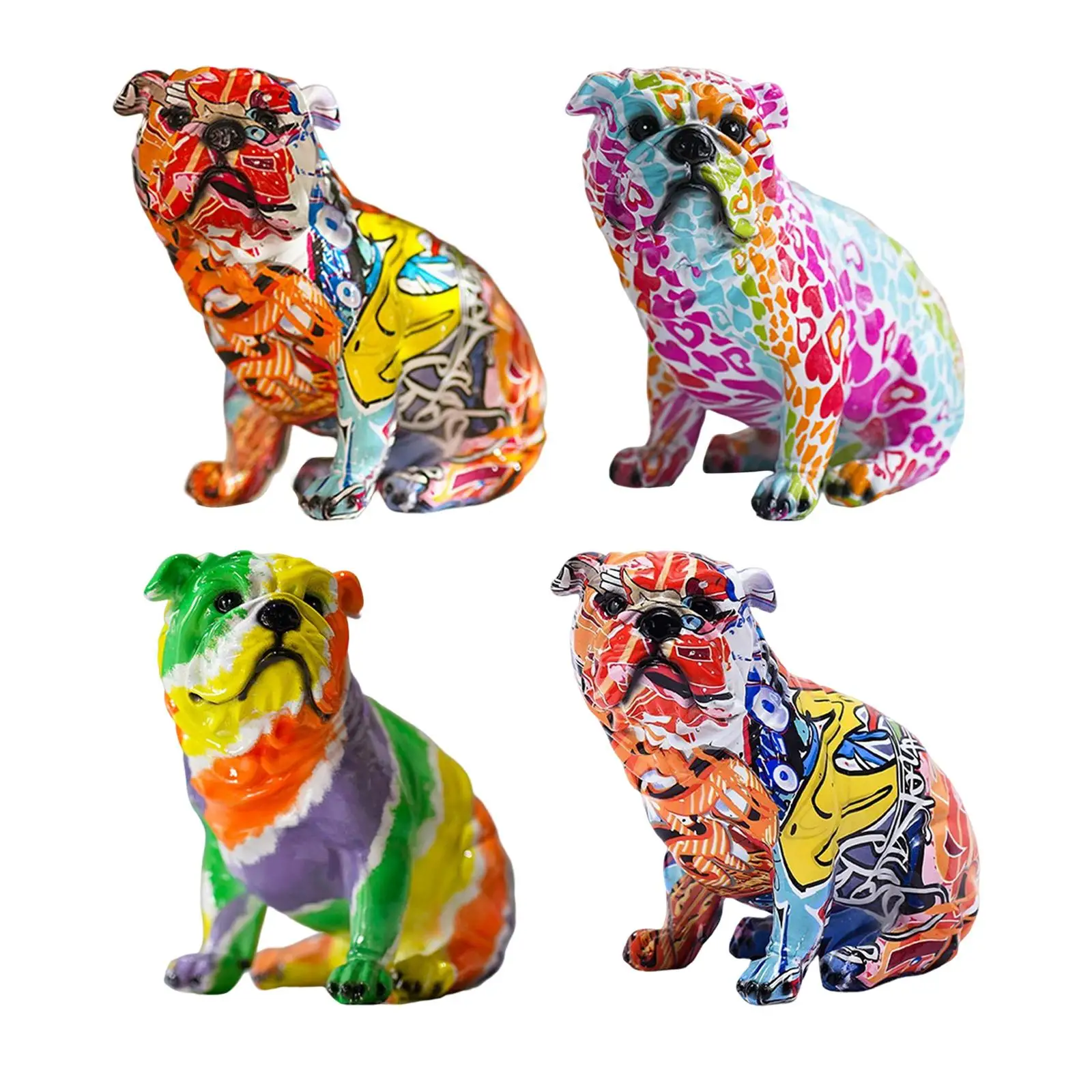 

Современные скульптуры собаки, статуэтка, поделка, коллекционная стойка для мебели, книжная полка, декор для гостиной