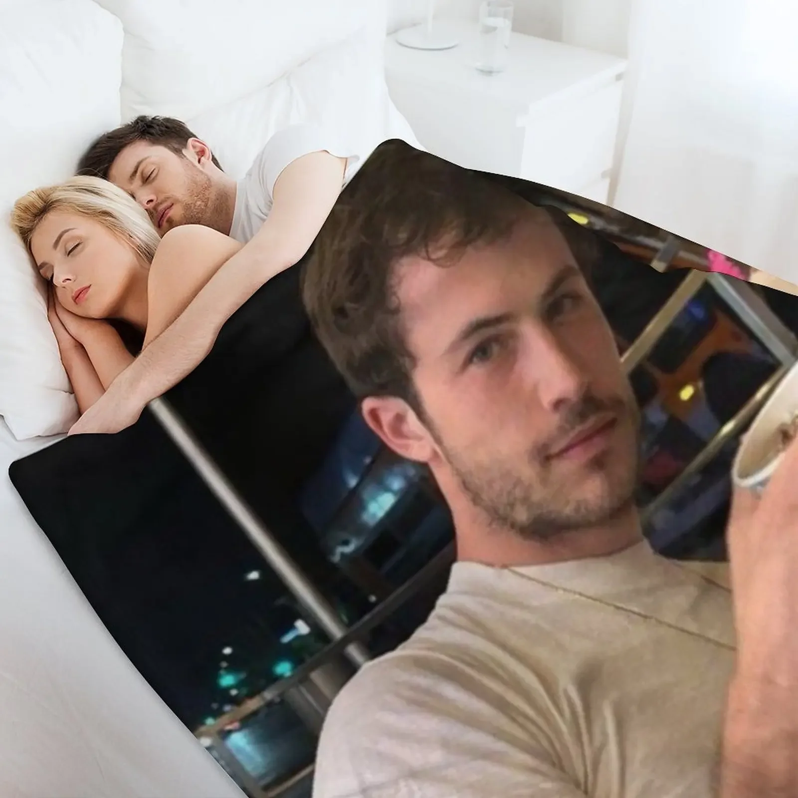 Одеяло Dylan Minnette в клетку на диван зиму Thins Одеяла заказ