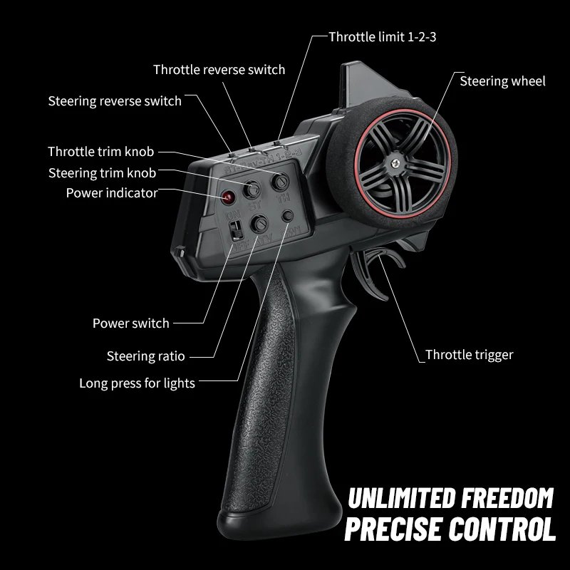 JJRC RC Car Новый C8809 1/18 Альпинистский автомобиль 2 4G Гусеничный с дистанционным