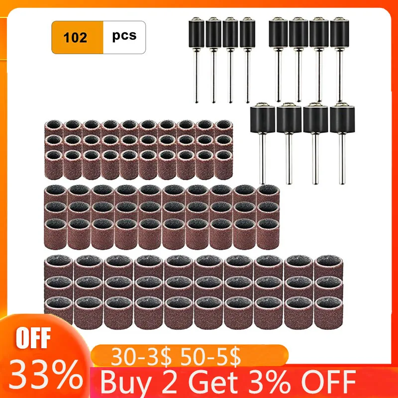 

1 Set Polishing Tool Accessories Sanding Drum Woolen Polish Disc Grinding Head Sanding Disc Abrasive Disc for Dremel Rotary Tool