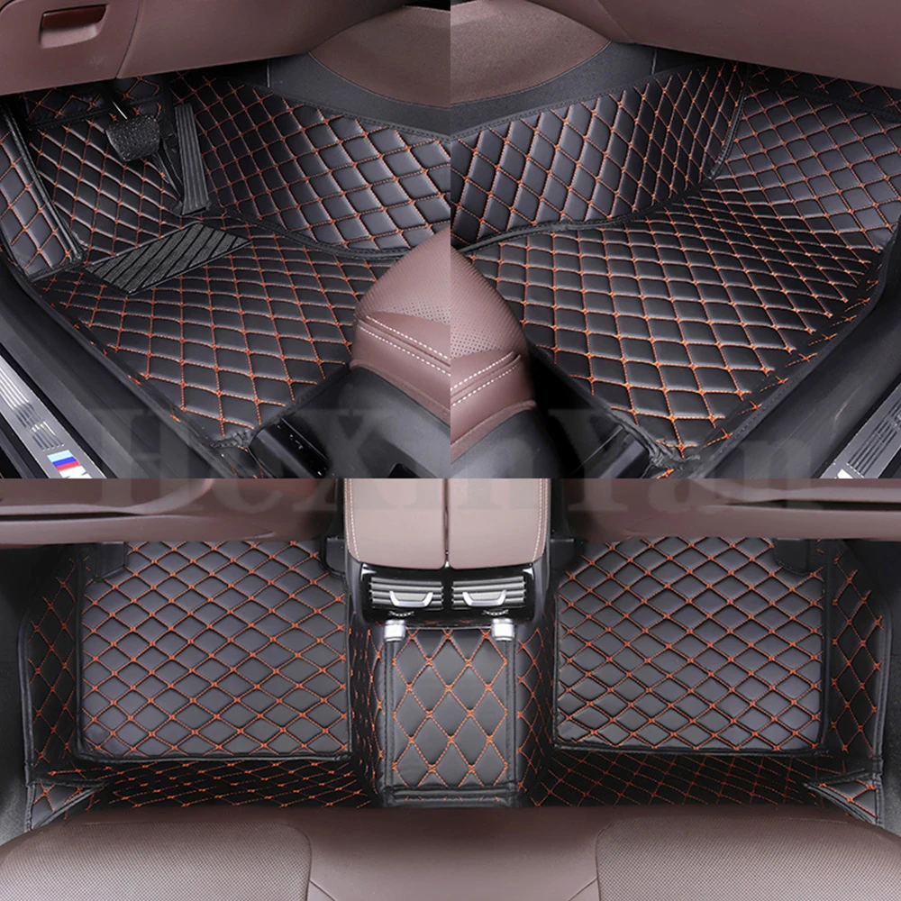 Alfombrillas de coche personalizadas para Mitsubishi Outlander, 2019, 2020, 2021, accesorios de pasarela, piezas de estilo interior