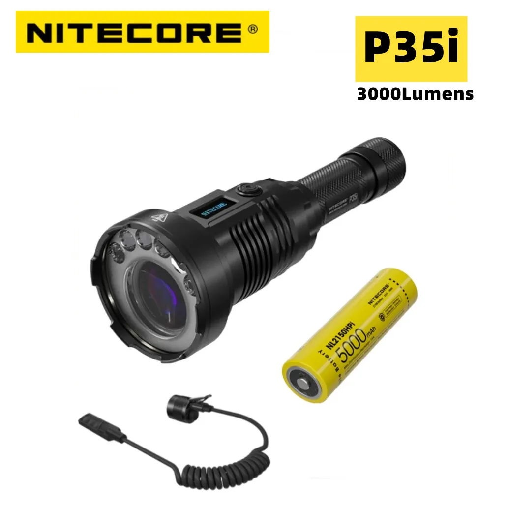 Фонарик NITECORE P35i ультрадлинный двухлучевой 1650 м USB-C |
