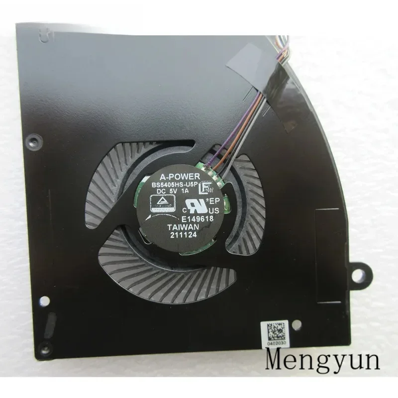 Новый оригинальный вентилятор охлаждения процессора ноутбука для MSI Delta 15 Gaming A5EFK