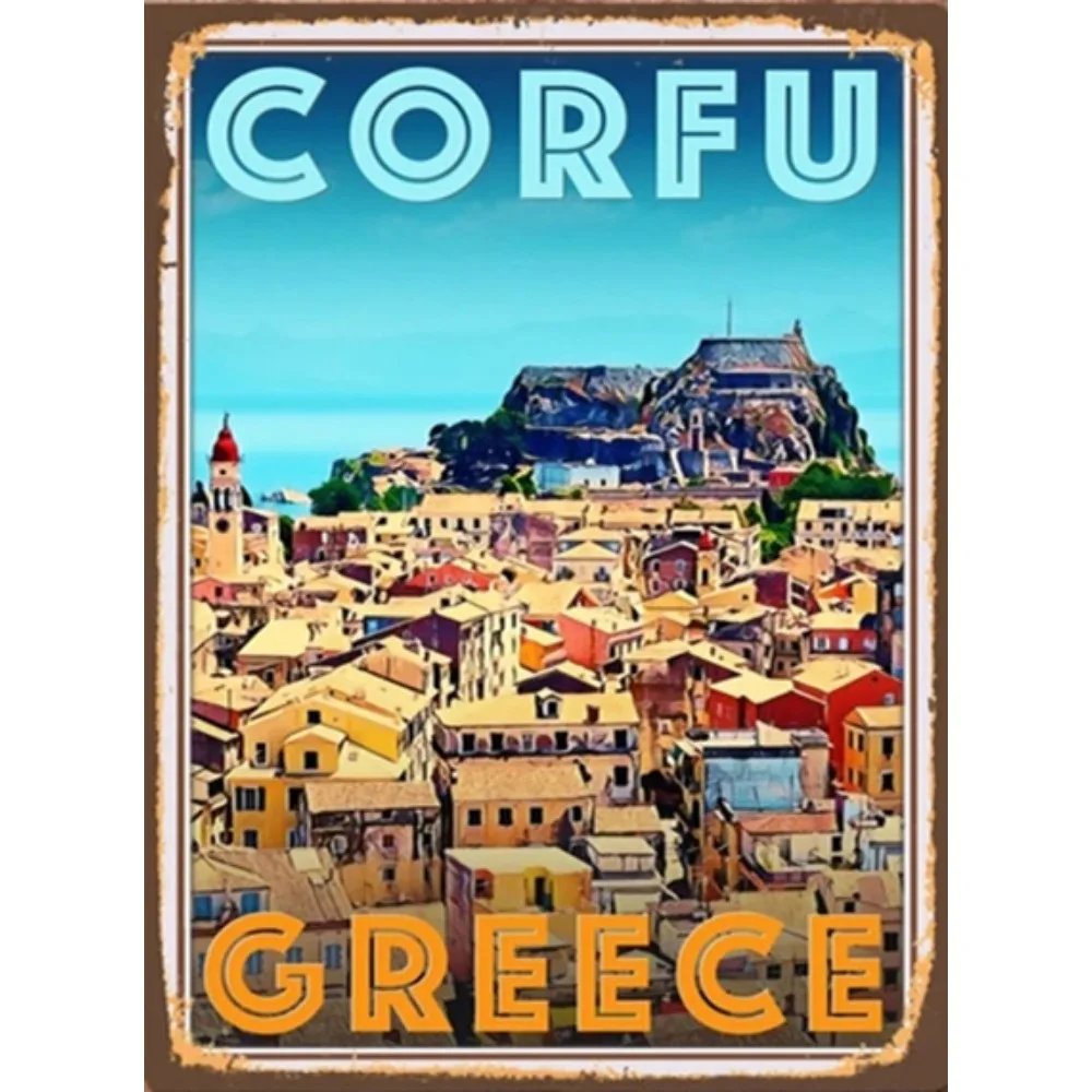 Lanzarote Канарские острова металлическая жестяная вывеска домашний декор для