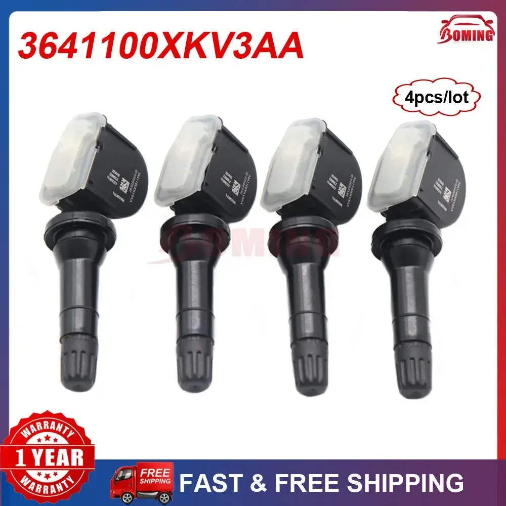 Комплект Из 4 Датчиков Системы Контроля Давления В Шинах Tpms 3641100 Xkv3aa Совместим С