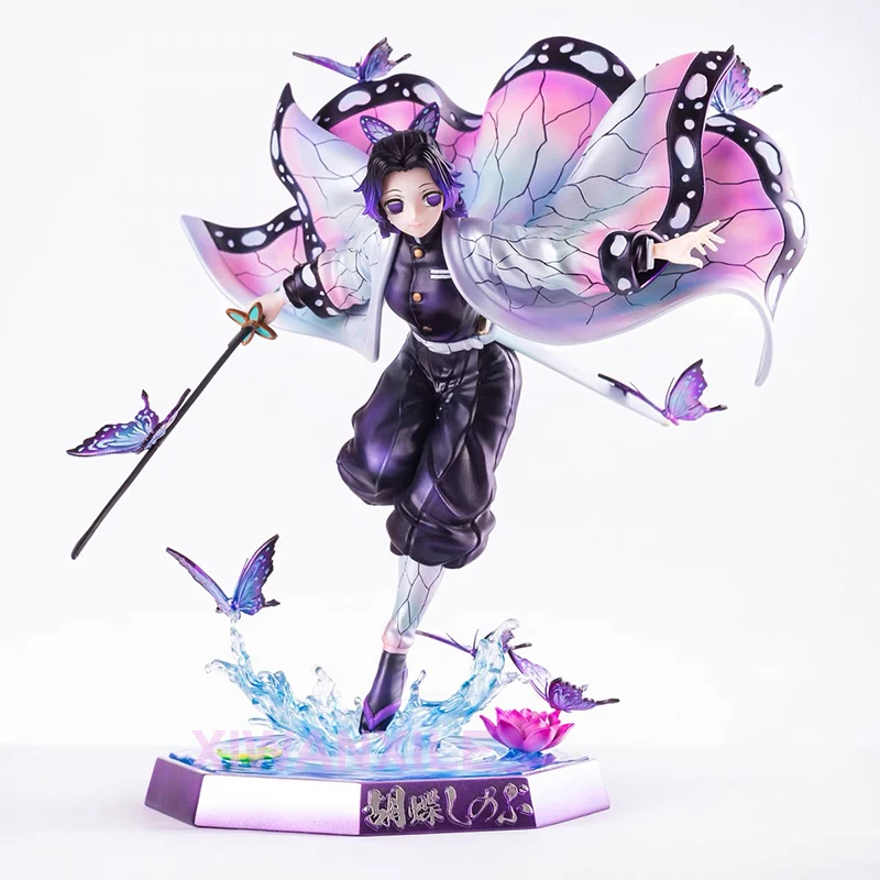 

Kamado Nezuko Kimetsu No Yaiba Figurine Toys 23cm Demon Slayer Anime Figure Kochou Shinobu Figure Kanroji Mitsuri Action Figure