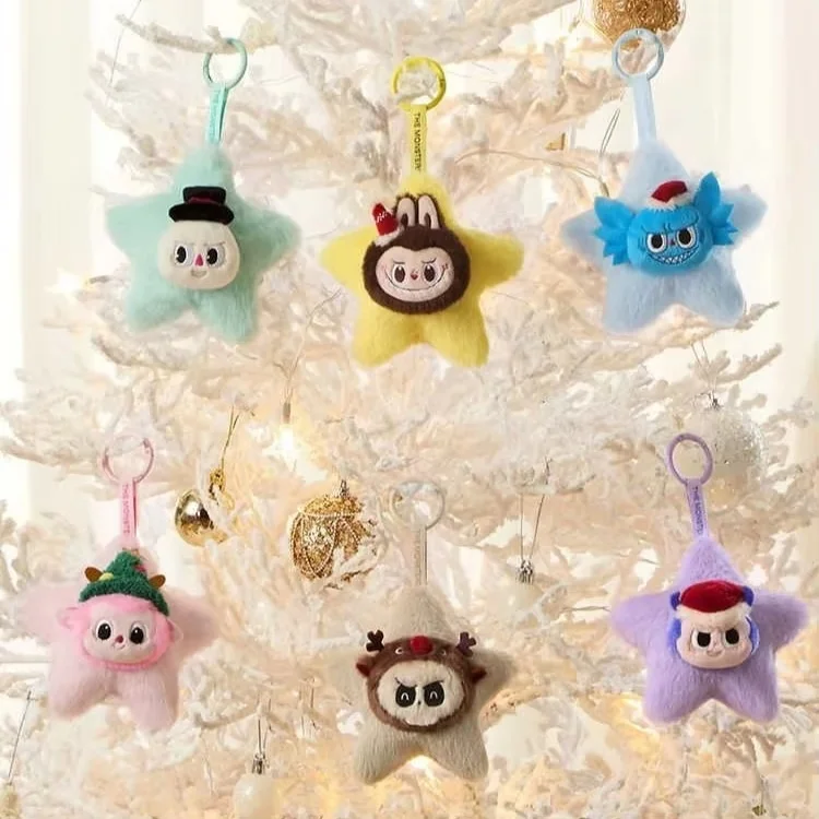 Новый классический блестящий кулон с подсветкой Labubu The Monsters глухая коробка