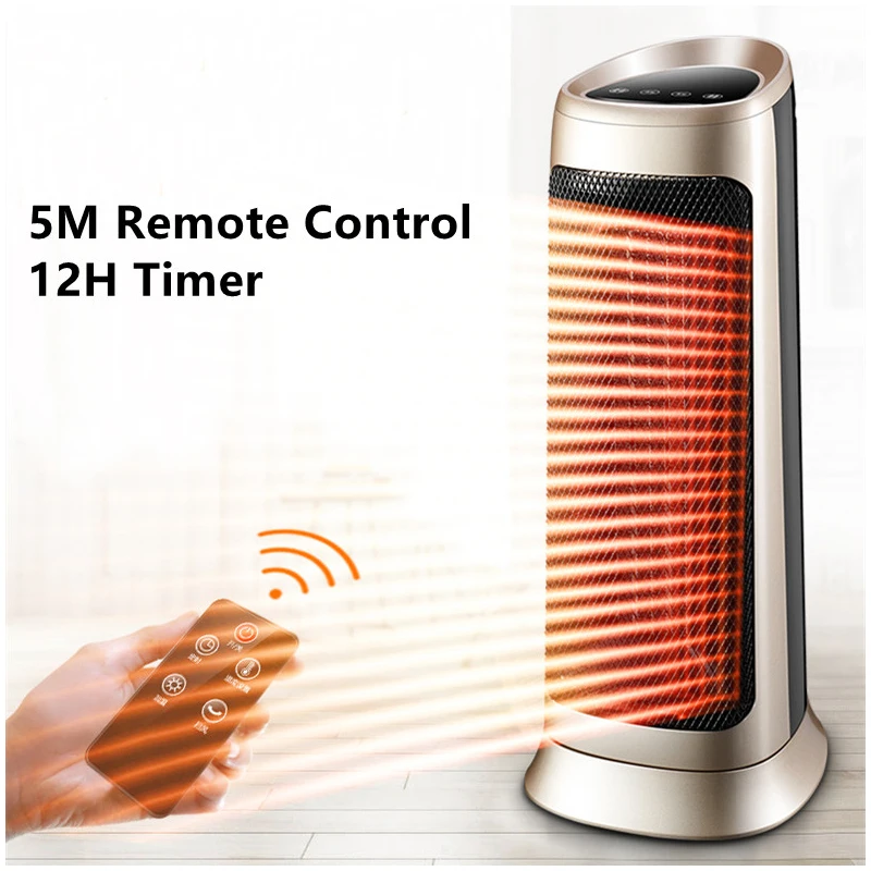 

2000w Electric Heater Hand Foot Warmer Home Fast Heating Quiet Thermostat Oscillating Infrared Electric Ceramic PTC Fan Heating
