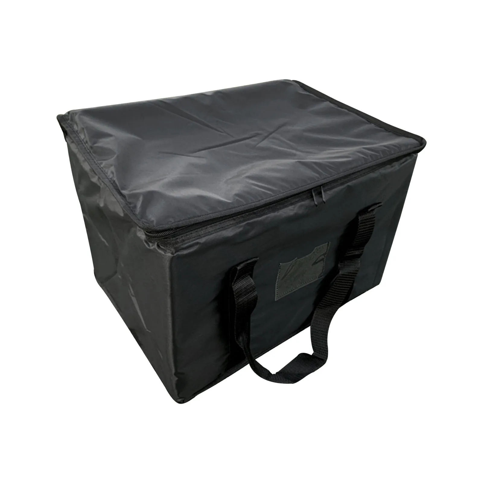 

Keep Fresh With Handle Oxford Cloth Zipper Closure Folding Pizza Delivery Bag Insulated Large Capacity Food Container Takeaway
