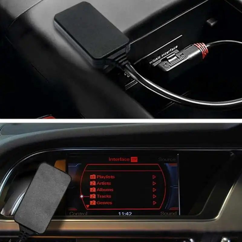 MDI AMI MMI беспроводной Aux Bluetooth-совместимый адаптер автомобильный аудиокабель для