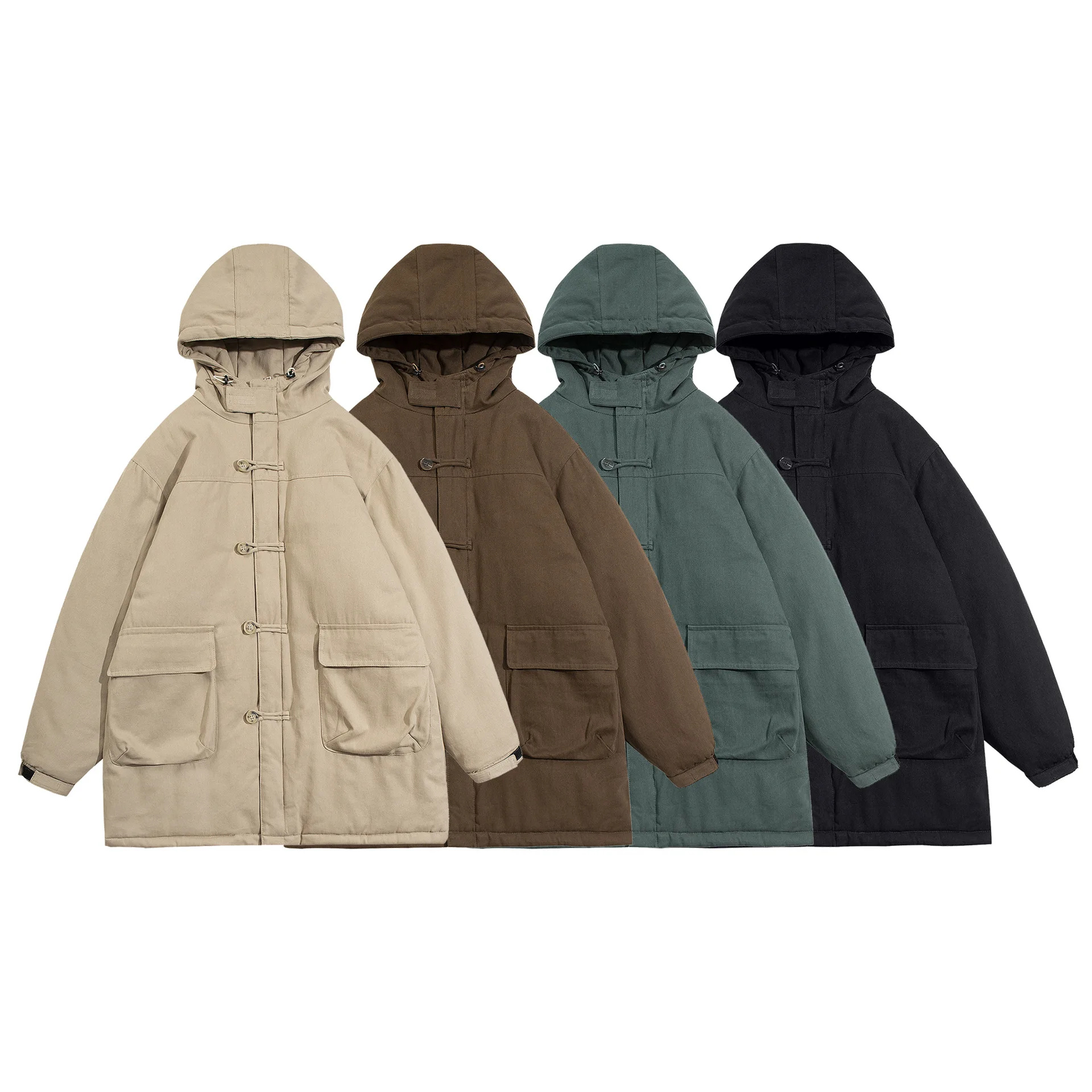 

Новая мужская повседневная однотонная парка, куртка, ветровка, пальто, зимняя одежда, ветрозащитные куртки, Мужская одежда, зимние куртки