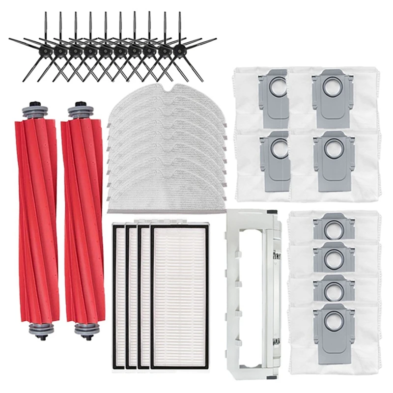 

Main Side Brush Mop Cloth Dust Bag Hepa Filter For Roborock Q7 Max Q7 Max+ / T8 Robot Vacuum Cleaner Parts Accessories
