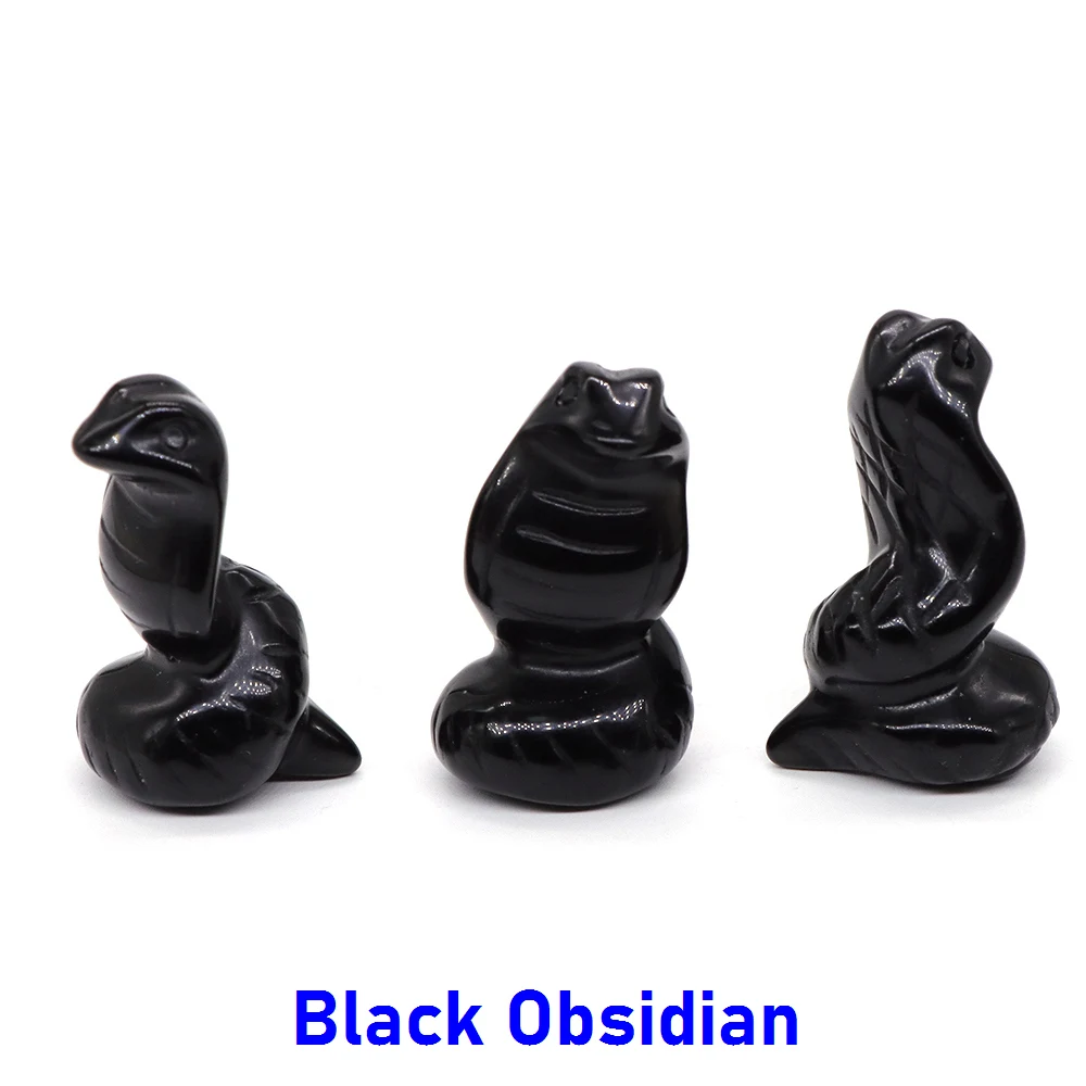 

Статуэтка змеи из аметиста и агата 1.5 дюйма