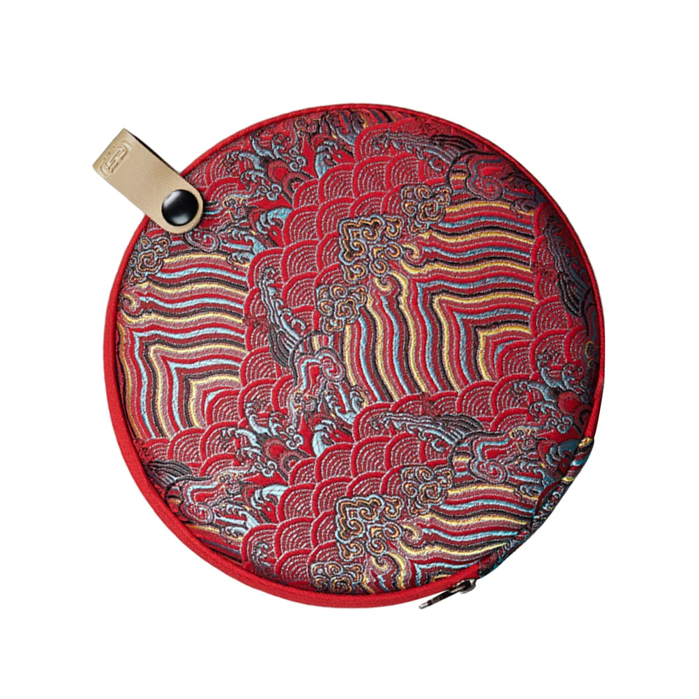 

Tea Box Cake Storage Puerh Holder Puer Wrapping Pu Organizer Container Brick Case Gift Multi Pouch Sampler Packing Fermented