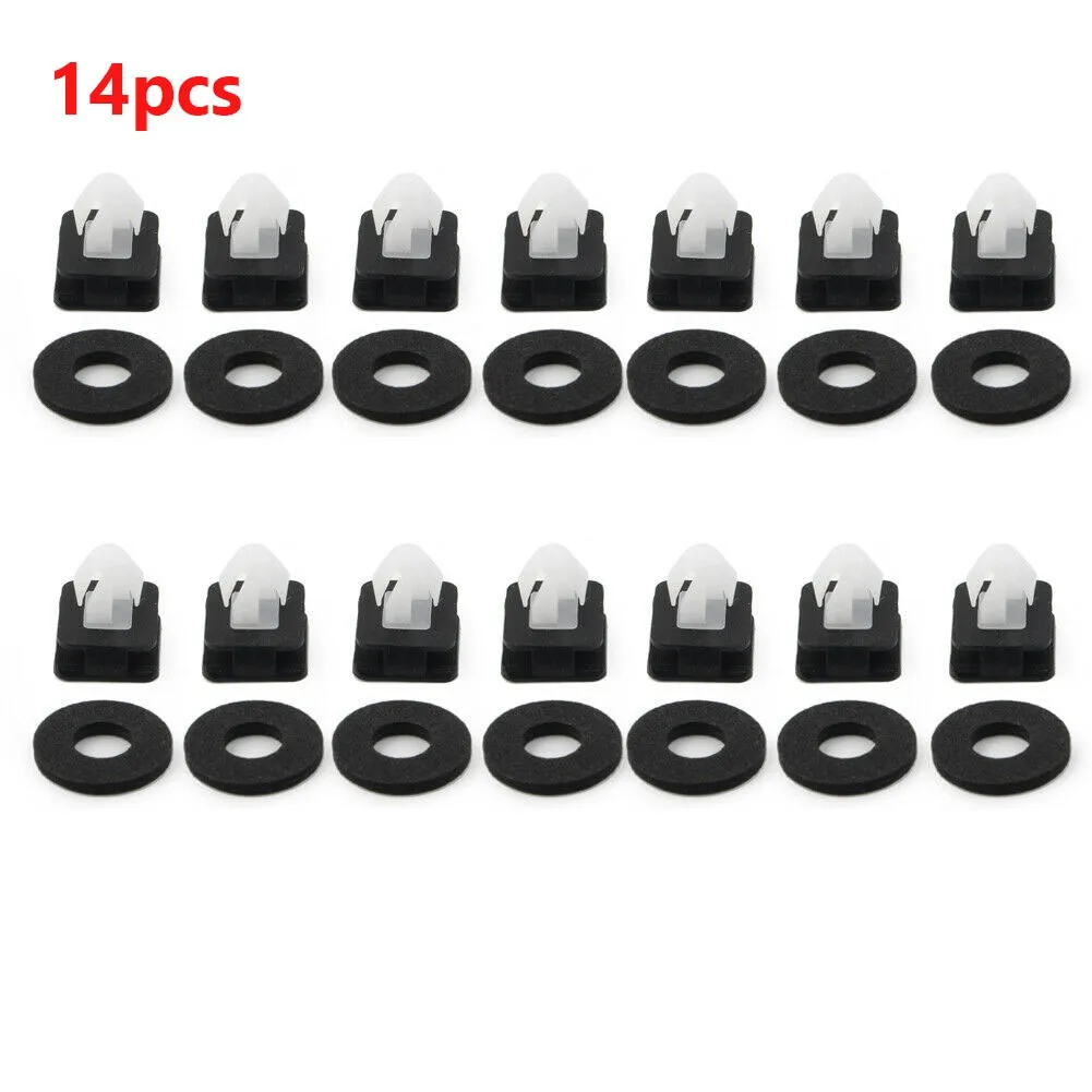 Parts Clips Plastic Front Windshield 14pcs For Explorer 11-19 Light Weight