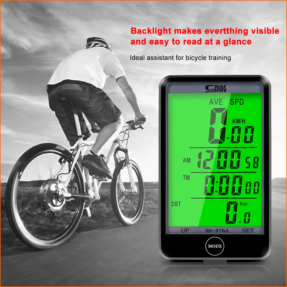 

Bicycle Computer Wired Speedometer Odometer Stopwatch Speedometer Watch Bicycle Cycling Speed Counter Bicycle Accessories