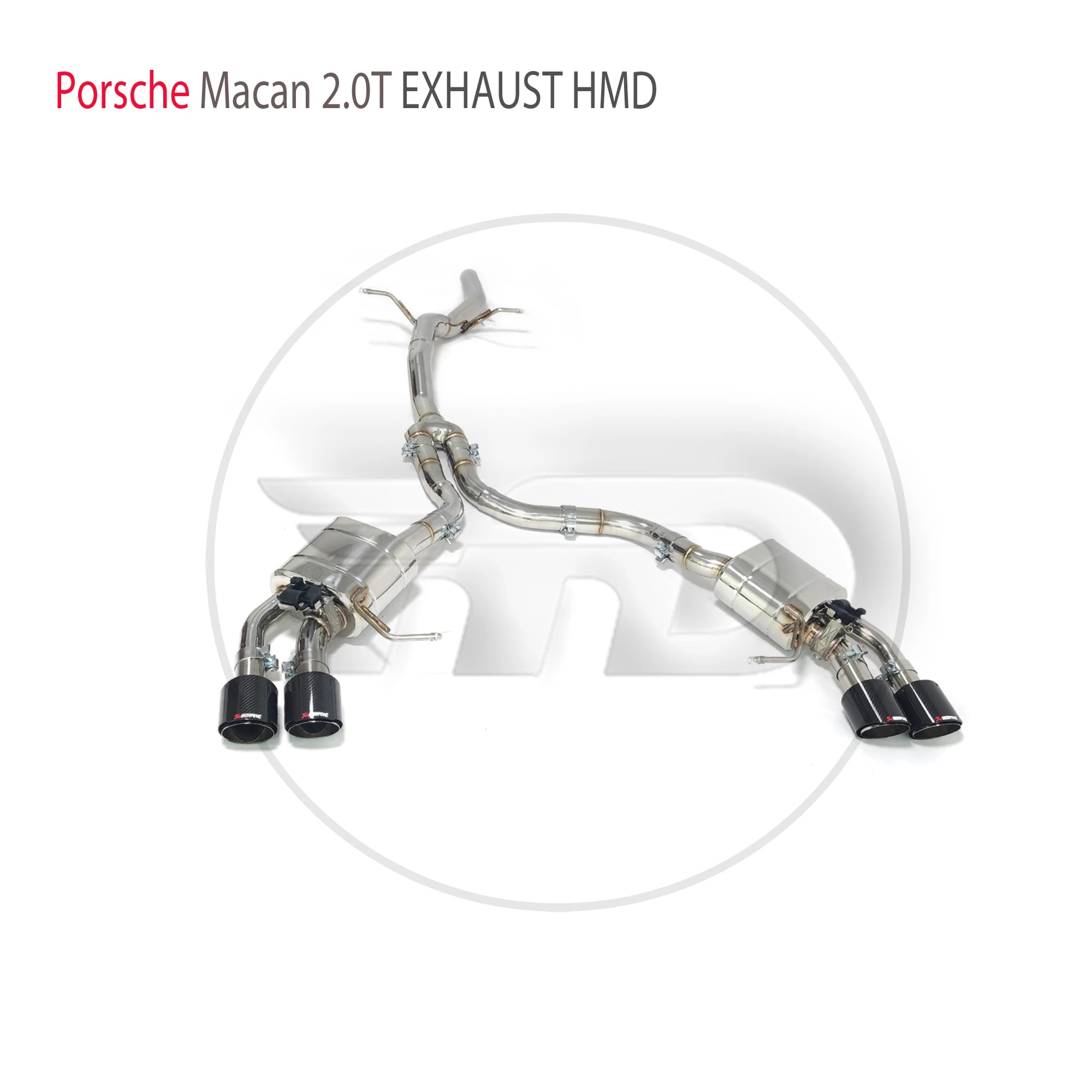 

HMD Stainless Steel Exhaust System Performance Catback for Porsche Macan 2.0T 95B Auto Electronic Valve Muffler