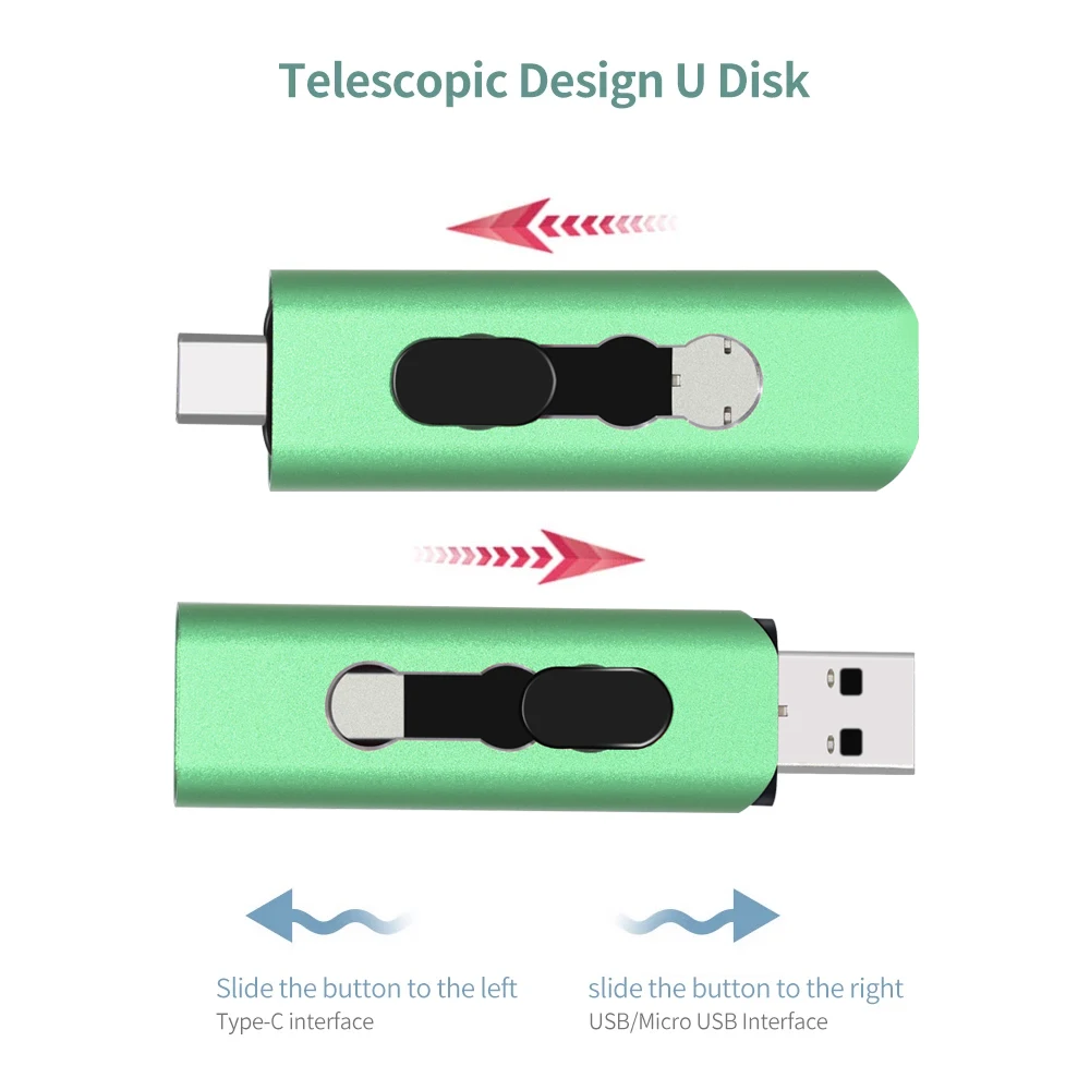 Новый супер мини USB флеш-накопитель TypeC 128 акция 4 ГБ 8 16 32 64 оптовая продажа U-диск