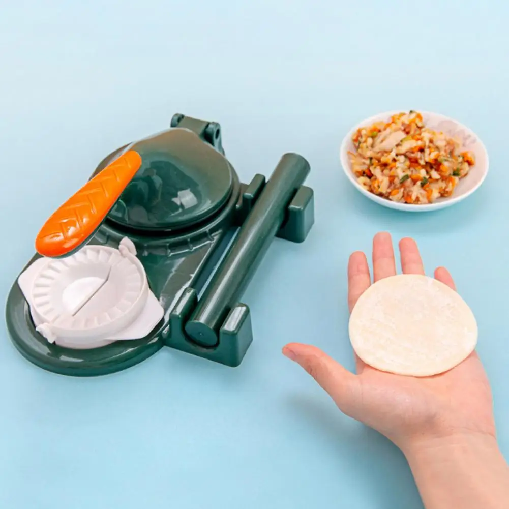 

2in1 DIY Dumplings Maker Dough Pressing Tool Dumpling Skin Artifact Machine Easy Kitchen Manual Skin Press Mold Accessories