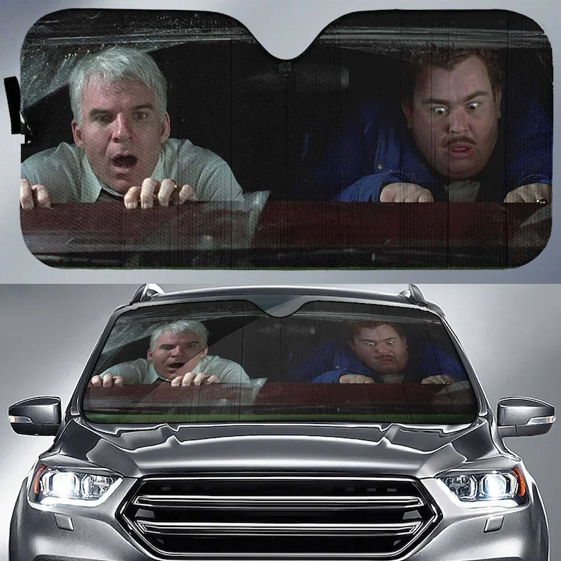 

Planes, Trains And Automobiles Movies Steve Martin, John Candy Car Sun Shade, Windshield, Car Accessories