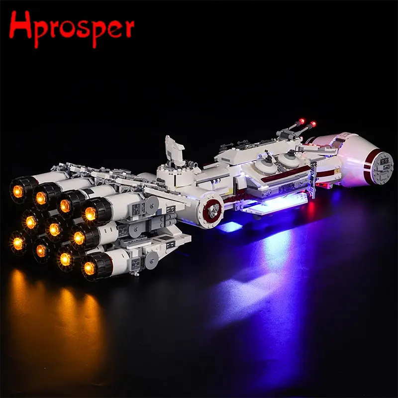 

Hprosper Φ для 75244 Tantive IV авиационные строительные блоки светодиодный ing игрушки только лампа + батарейный блок (не включает модель)