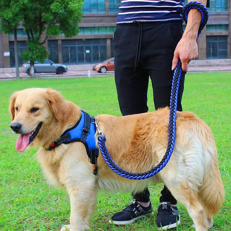 

Tactical Dog Harness And Leash Set Durable Big Dog Vest German Shepherd Reflective Pet Harness For Small Large Dogs Training