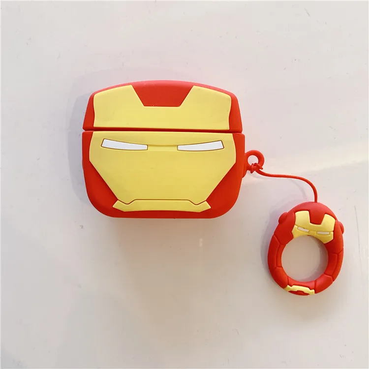 Защитный чехол для Airpods Marvel подходит 1/2 Pro защитный наушников IPhone беспроводной