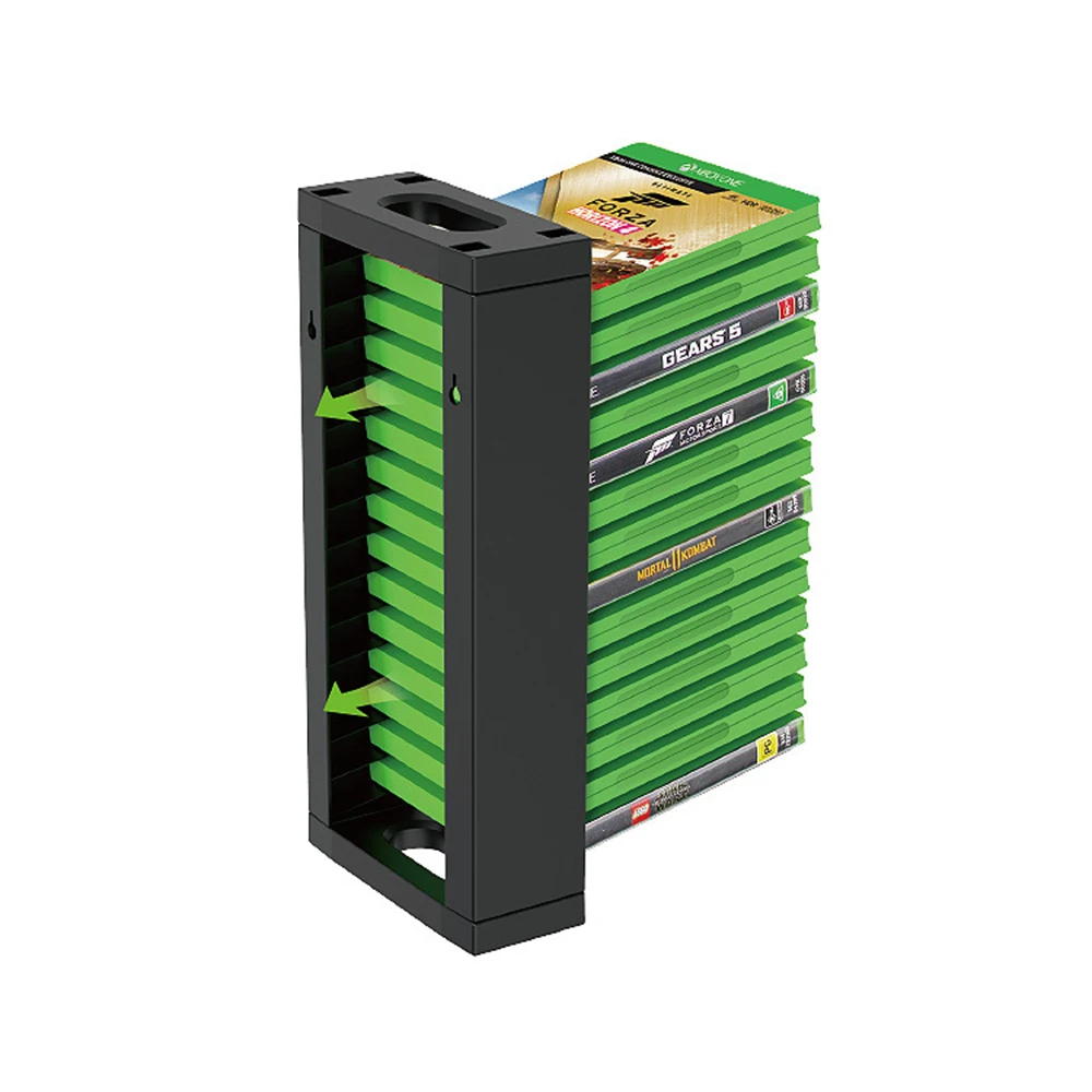 Настенный держатель-органайзер для видеоигр совместимый с PS5/PS4/PS3/Xbox360/Xbox One/Nintendo