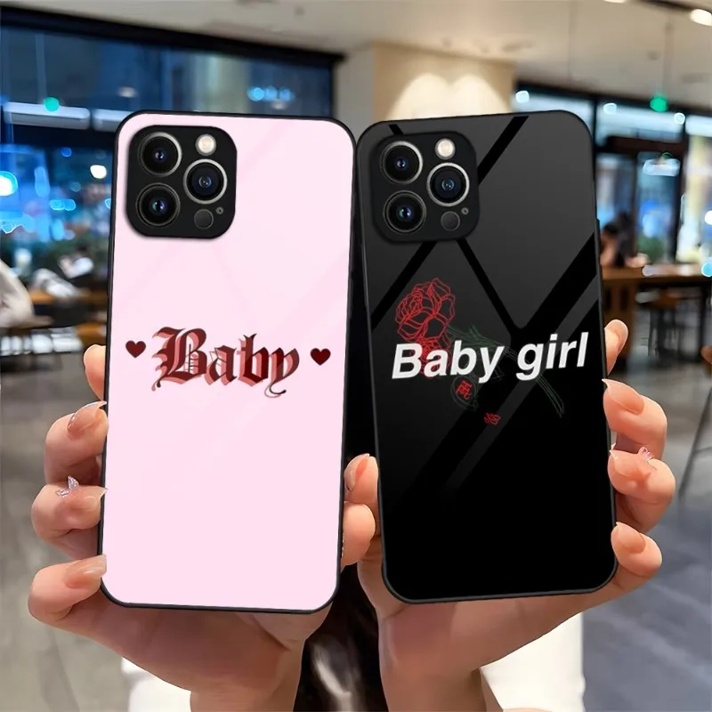 Чехол для телефона с закаленным стеклом для IPhone 13 14 12 11 Pro XS Max Plus Mini X XR 8 7 6s SE2020
