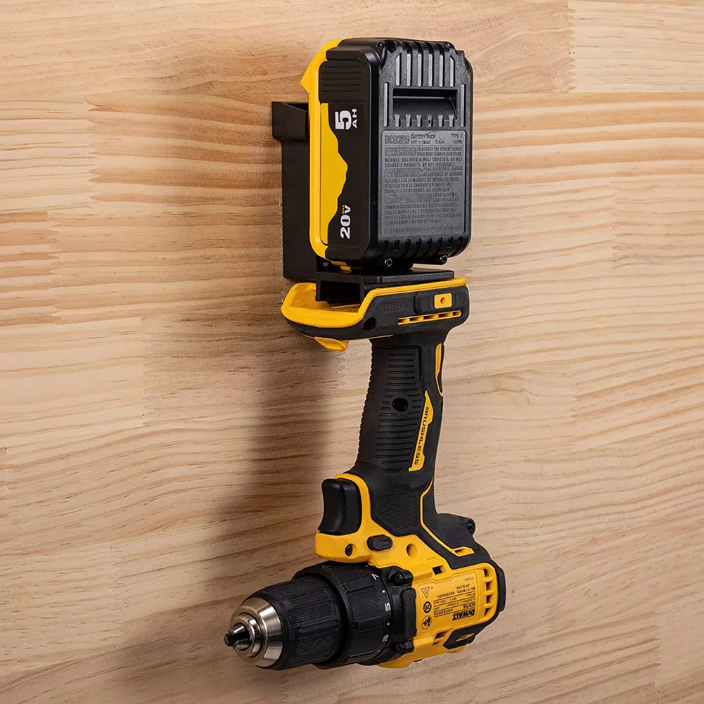 

Подходит для DeWalt, Miwatch, Makita 14,4, 18 в, 2 в 1, держатель для аккумулятора