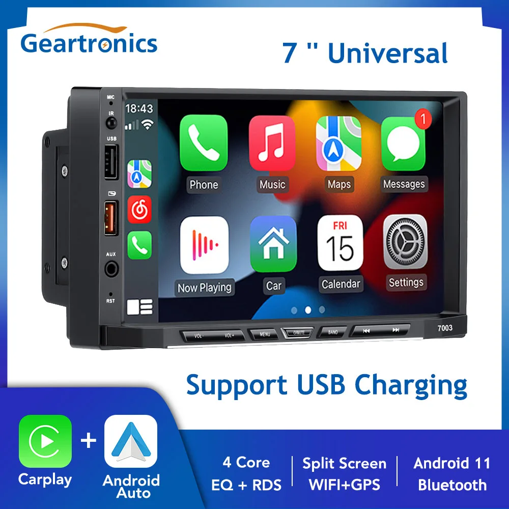 Android 11 2 Din Car Radio Multimedia Video Player Universal 7
