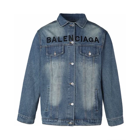 Balenciaga Мужские и женские джинсовые куртки